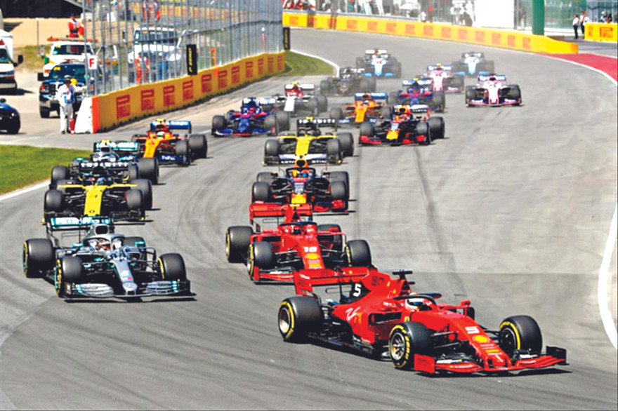 Giải F1 sẽ mở màn tại Áo ngày 5/7 tới 