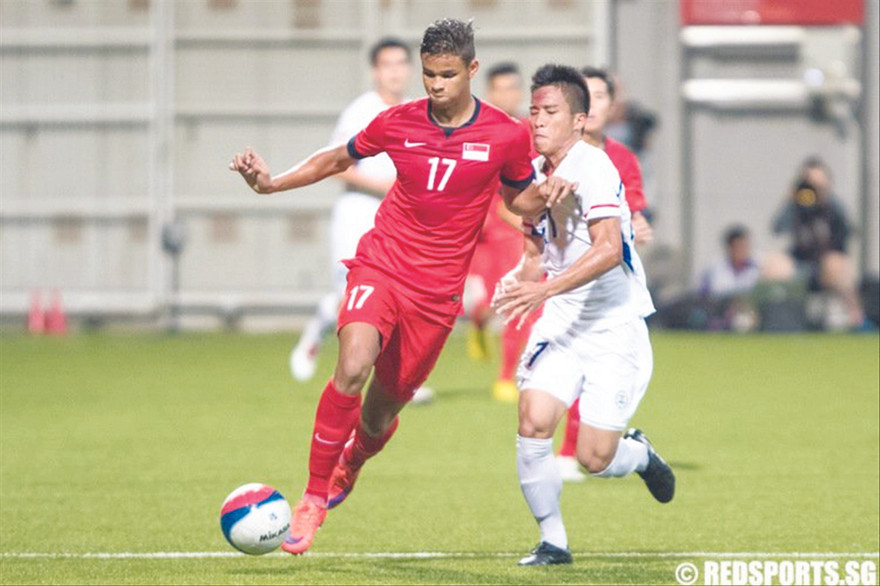 ĐT Singapore và Philippines có thể mất nhiều trụ cột như Irfan Admad (trái) tại AFF Cup do Thai - League đổi lịch thi đấu 