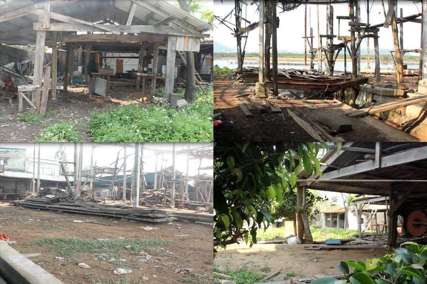 Làng nghề đóng tàu Trung Kiên 700 năm tuổi ở xứ Nghệ đìu hiu 