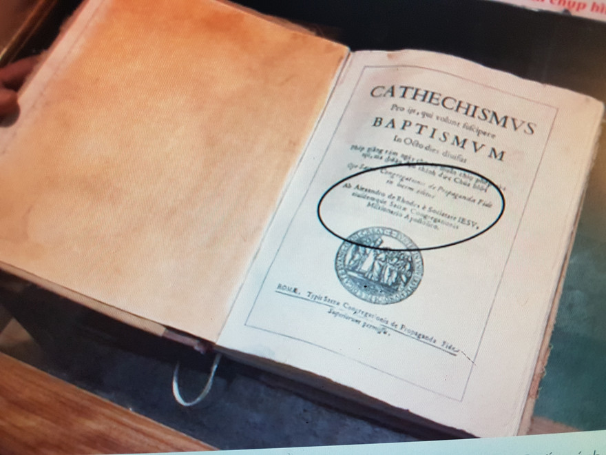 Một trang trong Phép giảng tám ngày