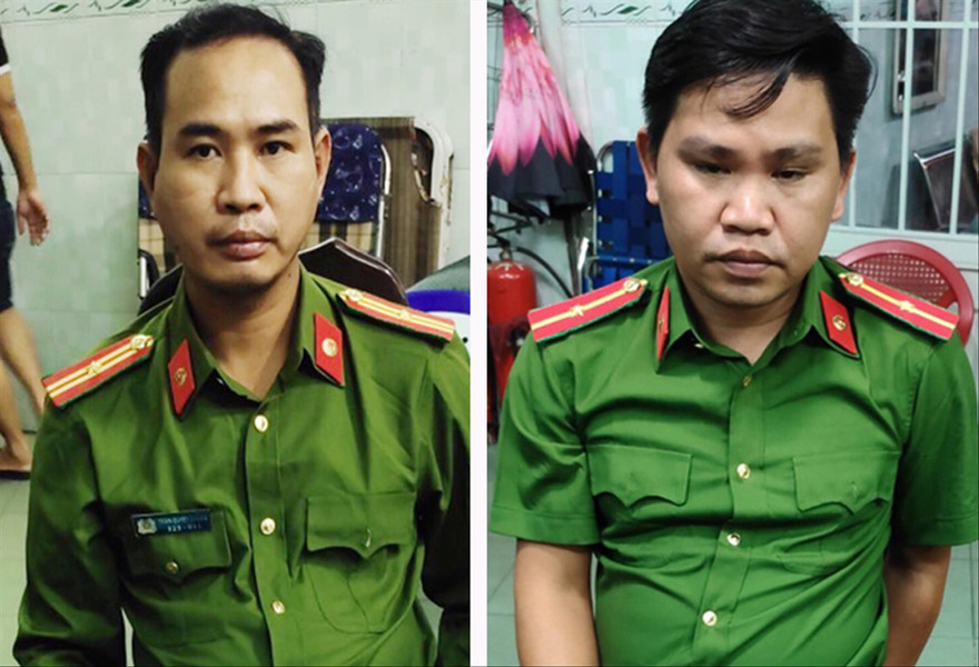 Hai đối tượng giả danh công an đã bị bắt