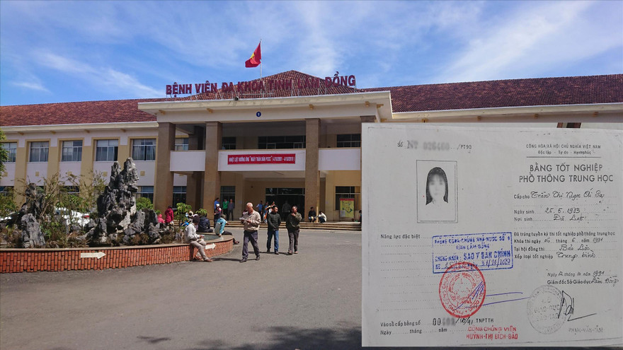 Nơi công tác của bà Trần Thị Ngọc Ái Sa (thật) và bằng THPT