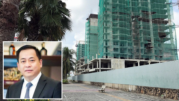 Một góc khu đô thị quốc tế Đa Phước. Ảnh nhỏ: ông Phan Văn Anh Vũ