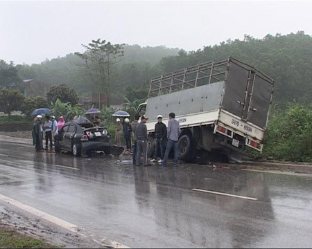 Hiện trường vụ tai 