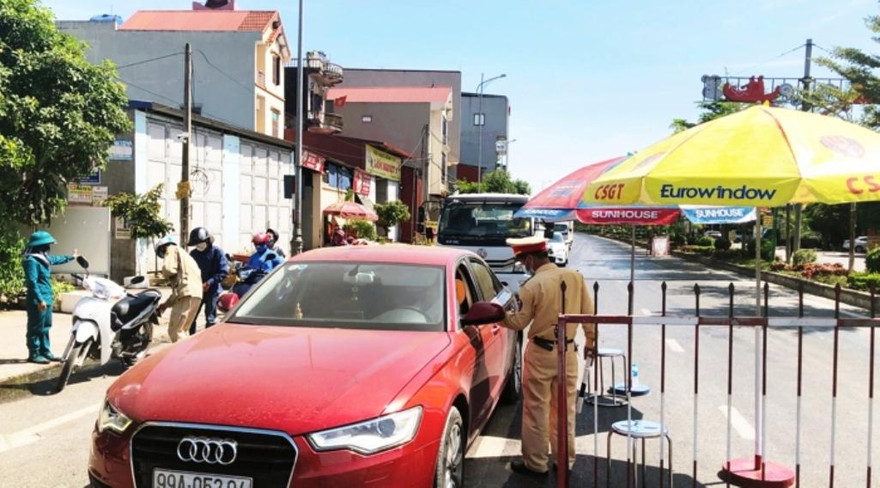 Bắc Ninh phát thông báo khẩn tìm người liên quan đến ca mắc COVID-19 tại chốt kiểm dịch