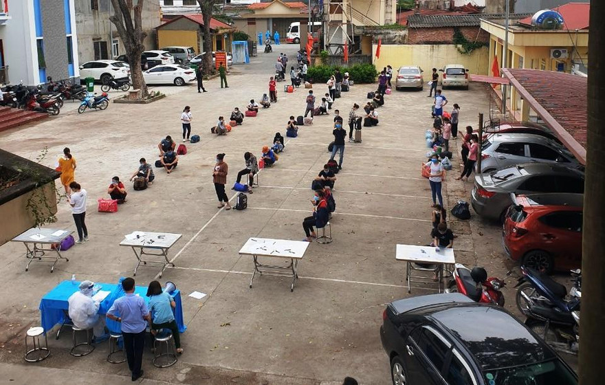 Bao nhiêu công nhân làm việc ở Bắc Giang có thể sẽ về các tỉnh những ngày tới?