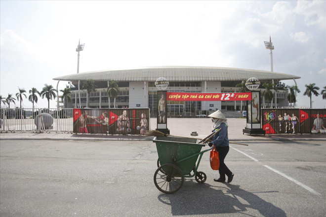 Lãnh đạo Khu LHTT Mỹ Đình hiện nay không biết việc cho thuê đất tràn lan dưới thời lãnh đạo tiền nhiệm Ảnh: NP