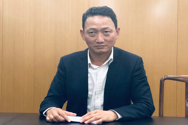 Đại sứ Hàn Quốc tại Việt Nam Kim Do-hyon Ảnh: L.A 