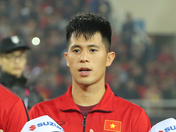 HLV Park Hang Seo đã tiết lộ ý định triệu tập lại trung vệ Đình Trọng Ảnh: Như Ý