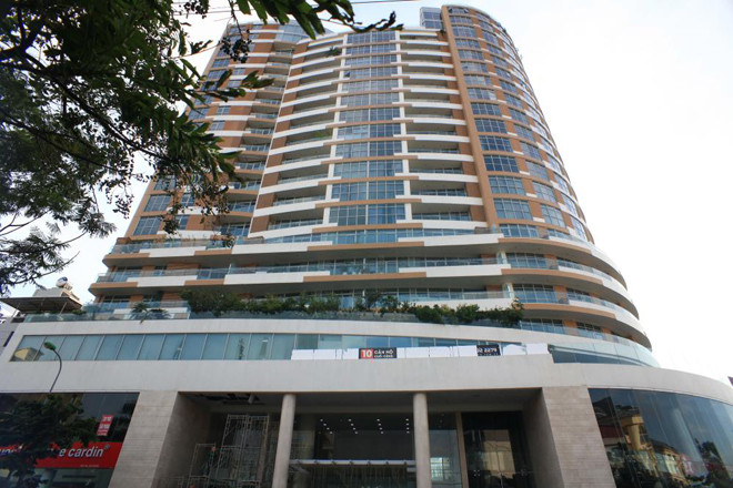 Khu Watermark trên đường Lạc Long Quân Ảnh: Hồng Vĩnh 