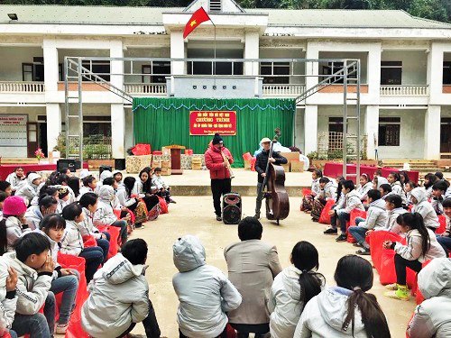 Jazz Step đến với học sinh Tương Dương, Nghệ An 