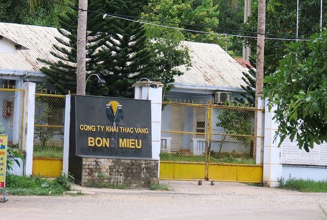 Công ty vàng Bồng Miêu nợ gần 1.000 tỷ đồng