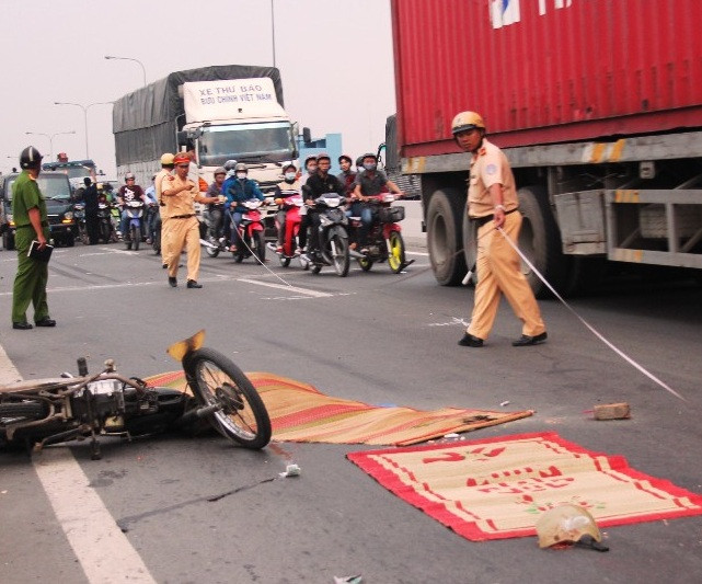 Hiện trường vụ tai nạn