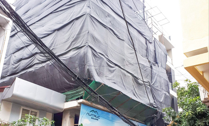 Dự án Núi Trúc Square đang rao bán căn hộ không có trong giấy phép.