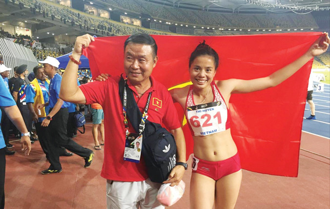 Nguyễn Thị Huyền quyết giành thành tích cao tại ASIAD 2018 sau màn trở lại đầy ấn tượng tại SEA Games 29. Ảnh: H.Hoàng.