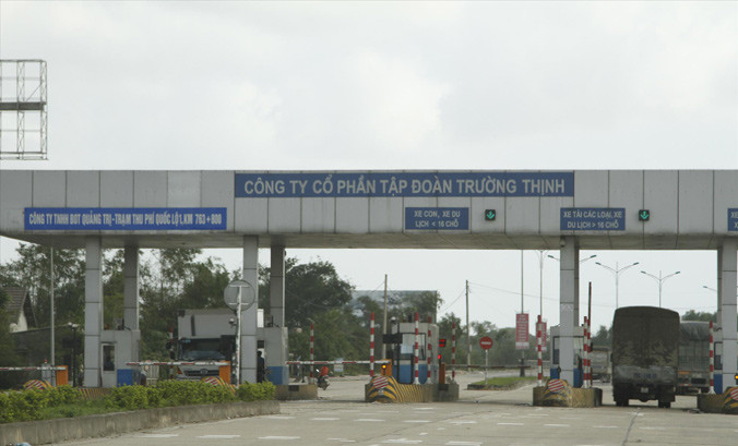 Trạm BOT Quảng Trị. ẢNH: H.T