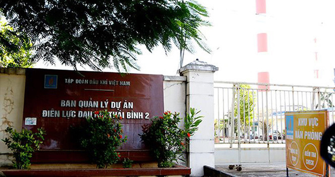 Dự án Nhiệt điện Thái Bình. Ảnh: Phạm Tuyên.
