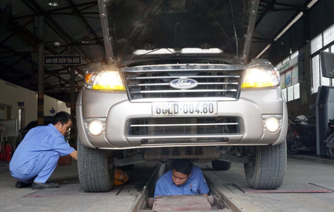 Hàng nghìn phương tiện bị từ chối kiểm định. Ảnh: Minh Đức.