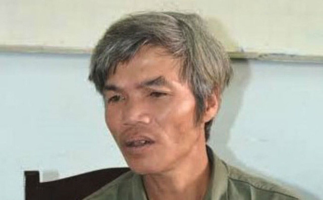 Tử tù Vi Bế Hoạt tại cơ quan điều tra. Ảnh: Zing