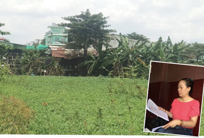 10 năm nay bà Trương Nhật Lệ gõ cửa các cơ quan công quyền nhưng sự việc không được giải quyết rốt ráo. Ảnh: L.N.