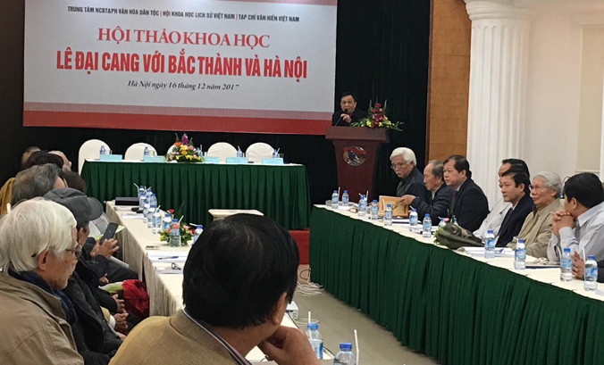 Hội thảo về Lê Đại Cang ở Hà Nội.