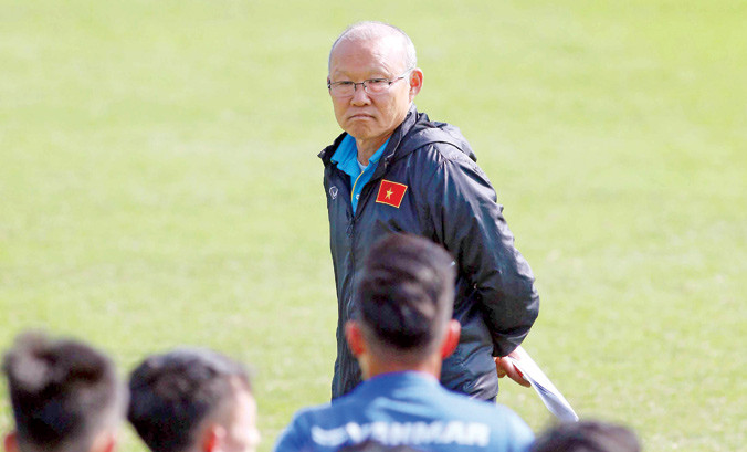 Thày trò HLV Park Hang Seo cần đạt thành tích tốt ở những giải đấu tham dự trong năm tới, chiếu theo Chiến lược phát triển bóng đá Việt Nam giai đoạn 2020, tầm nhìn 2030. Ảnh: VSI 