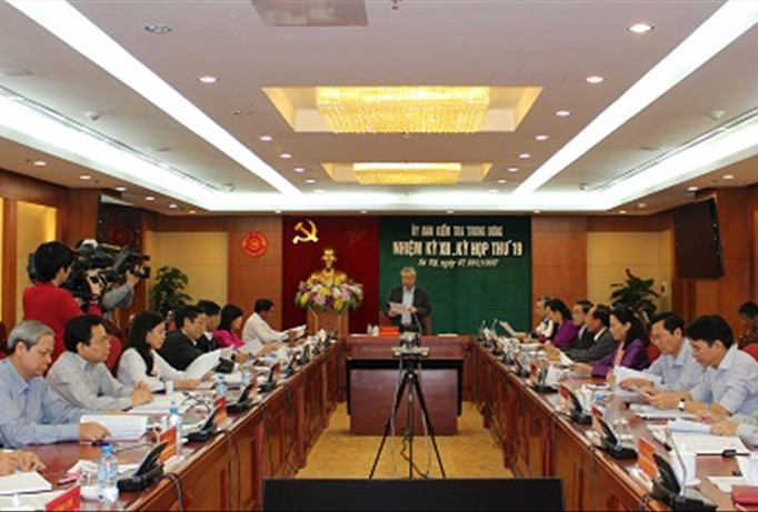Kỳ họp thứ 19 của UBKT T.Ư xem xét dấu hiệu vi phạm của nhiều lãnh đạo, cựu lãnh đạo các tỉnh.
