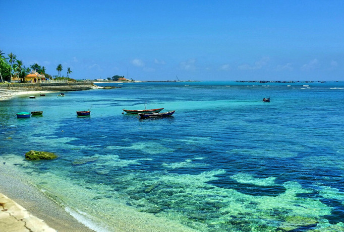 Bãi biển Khe Hai-Quảng Ngãi. Ảnh: Anh Tuấn.