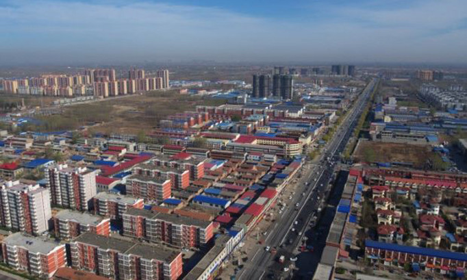 Quận Hùng An, tỉnh Hà Bắc đã được lựa chọn làm nơi xây dựng siêu đô thị mới. Ảnh: The Star. 