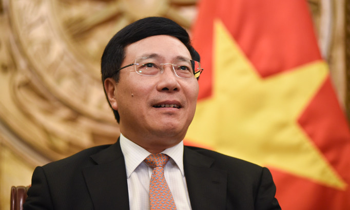 Phó Thủ tướng, Bộ trưởng Ngoại giao Phạm Bình Minh. Ảnh: Thu Loan.
