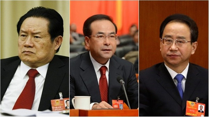 Chu Vĩnh Khang, Tôn Chính Tài, Lệnh Kế Hoạch (từ trái qua phải).