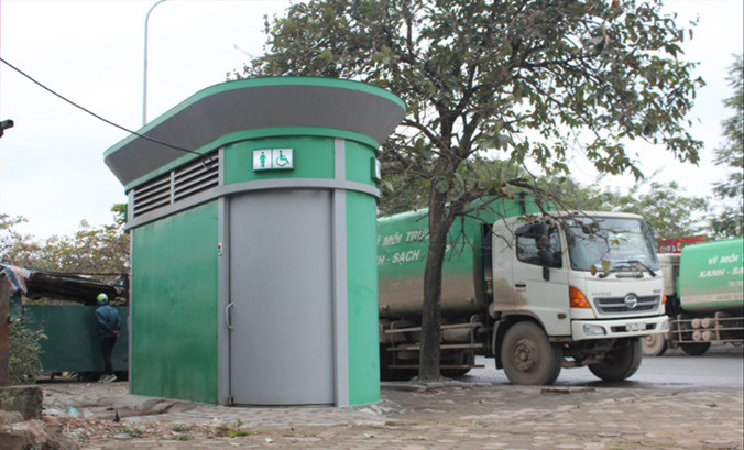 NVSCC vừa bàn giao đã bỏ hoang trên đường Lê Quang Đạo (Nam Từ Liêm).