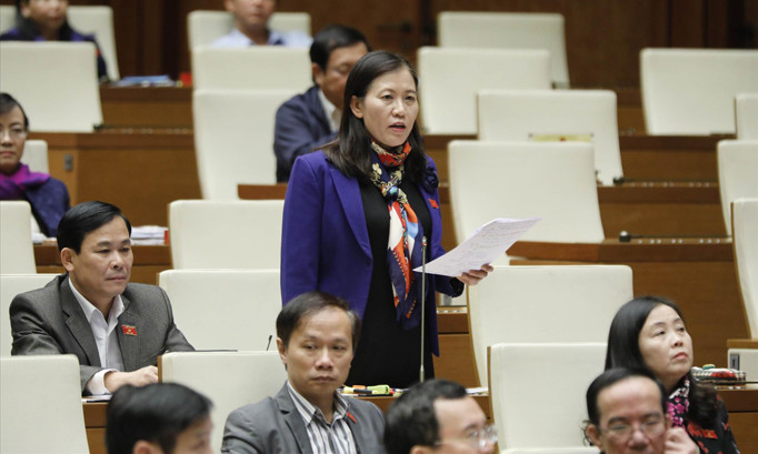 Theo Chủ nhiệm Ủy ban Tư pháp Lê Thị Nga, việc lạm dụng dấu mật còn đẩy người dân, một số hoạt động nghề nghiệp vào tình trạng dễ bị quy chụp. Ảnh :Như Ý.