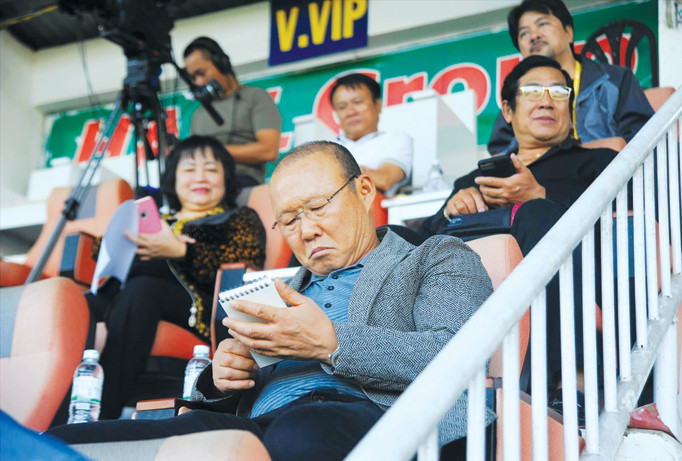  HLV Park Hang Seo sẽ để lại dấu ấn gì trong lần đầu dẫn dắt ĐTVN? Ảnh: VSI.