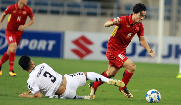 Giấc mơ tham dự World Cup 2018 với lứa cầu thủ của Công Phượng (16) đã không thể trở thành hiện thực.