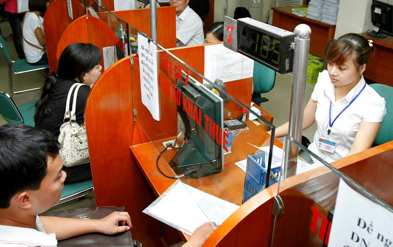 Nhiều đơn vị đã thực hiện tốt nghĩa vụ thuế. Ảnh: Như Ý