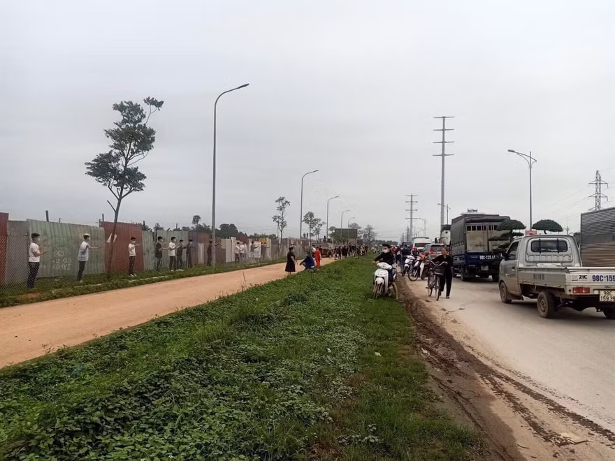 Hiện trường vụ việc