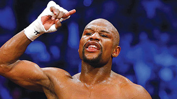 Mayweather nhận lời thách đấu từ nhà vô địch UFC hạng nhẹ Khabib 