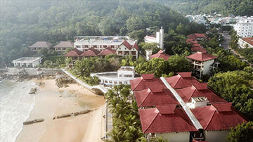Toàn cảnh khu Resort Hoàng Gia Quy Nhơn Ảnh: Tr.Định
