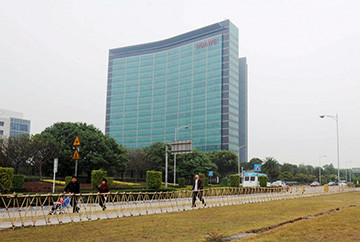 Trụ sở Hoa Vỹ ở Thâm Quyến, Quảng Đông, Trung Quốc. Ảnh: commsmea.com