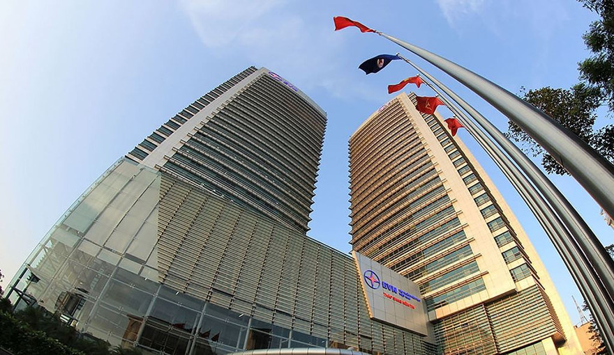 Trụ sở tập đoàn EVN. Ảnh: Hồng Vĩnh