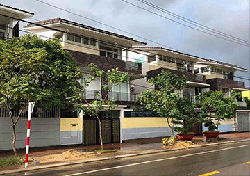 Khu biệt thự có nhà của ông Trần Lục Lang