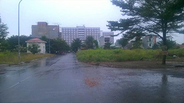 Một góc dự án khu dân cư 710