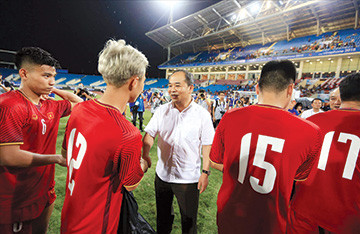 Thứ trưởng Bộ VHTTDL Lê Khánh Hải sẽ ra tranh cử vị trí Chủ tịch LĐBĐVN. Ảnh: VSI.