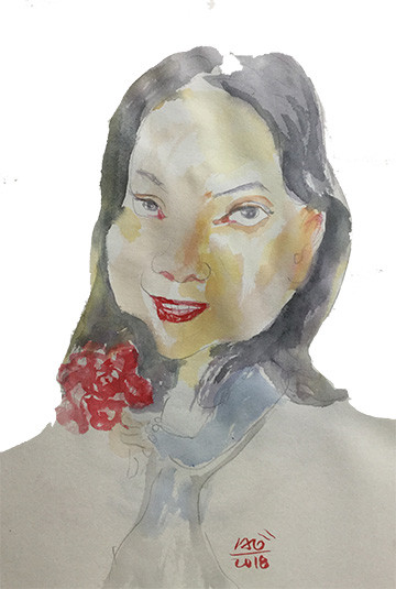 Tranh: Nguyễn Văn Hổ