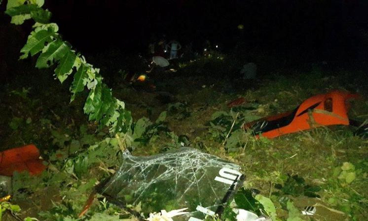 Hiện trường vụ tai nạn. Ảnh: Lào Cai Online