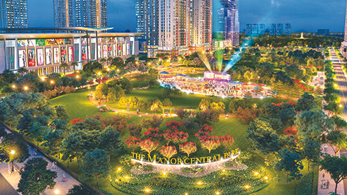 The Manor Central Park với quy hoạch mở thông minh thu hút mạnh ở phân khúc bất động sản cao cấp