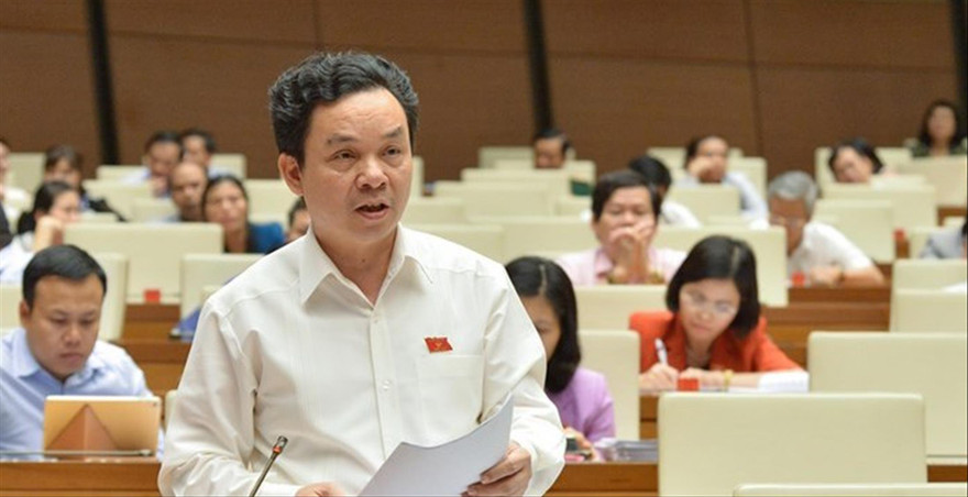 ĐBQH Hoàng Văn Cường (Hà Nôi) đề nghị công khai tất cả các báo cáo kiểm toán đã được kết luận Ảnh: Như Ý