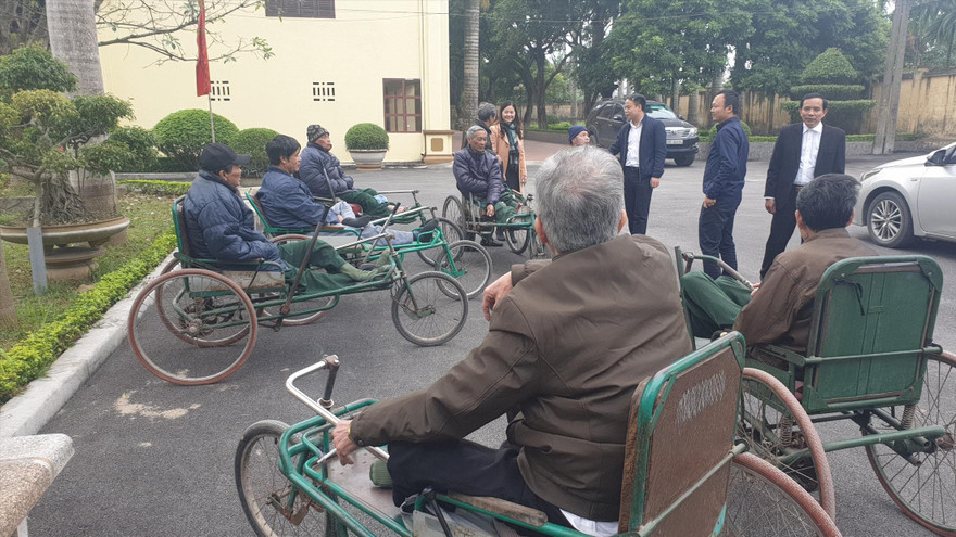Thăm hỏi, tặng quà thương binh nặng tại Hà Nam Ảnh: Hà Nam 