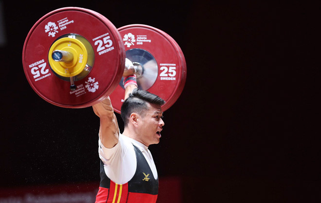Thạch Kim Tuấn sẽ không tập luyện cùng HLV Hữu Chí sau Asiad 2018 do thành tích không được cải thiện sau nhiều năm? Ảnh: VSI